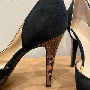 Nine West - 6.5 - Black Suede - Closed Toe